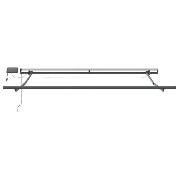 Einziehbare Markise Orange Braun 300x250 cm