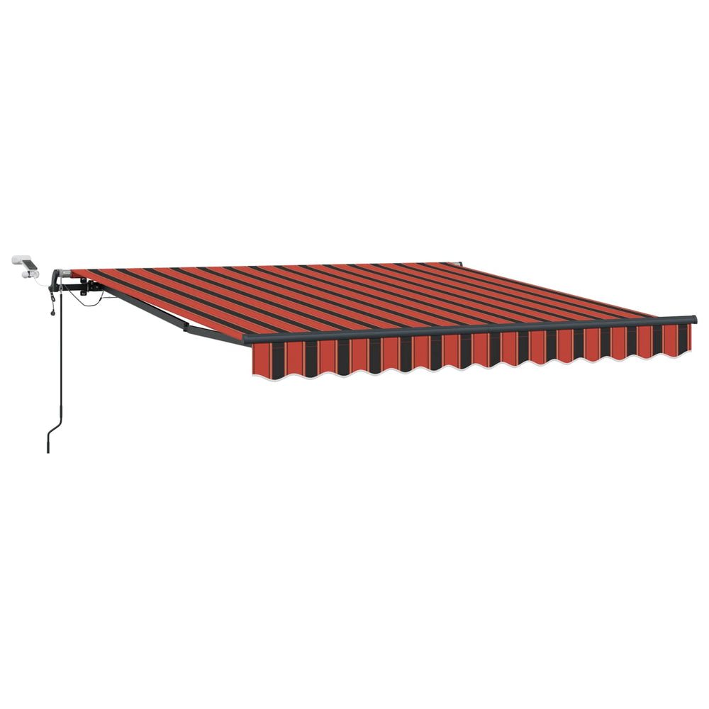 Markisenstoff Orange Braun 300x250cm