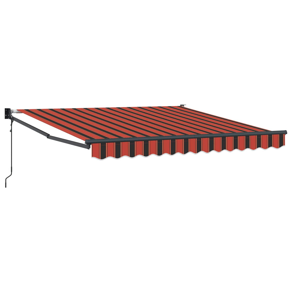 Elektrische Ausziehbare Markise Orange 300x250 cm