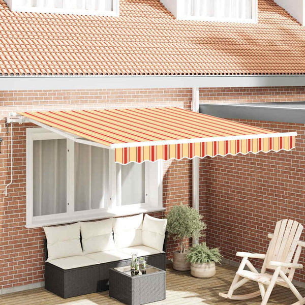 Elektrische Markise Gelb Orange 300x250 cm