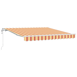 Elektrische Markise Gelb Orange 300x250 cm