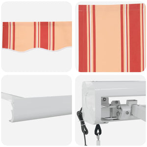 Gelb-Orange Markise 300 x 250 cm