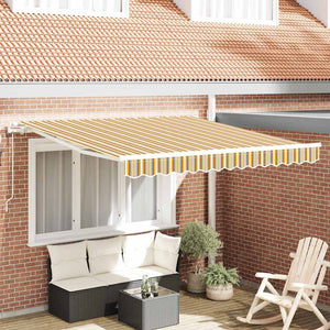 Elektrische Markise, Ausziehbar, Mehrfarbig, 300x250 cm