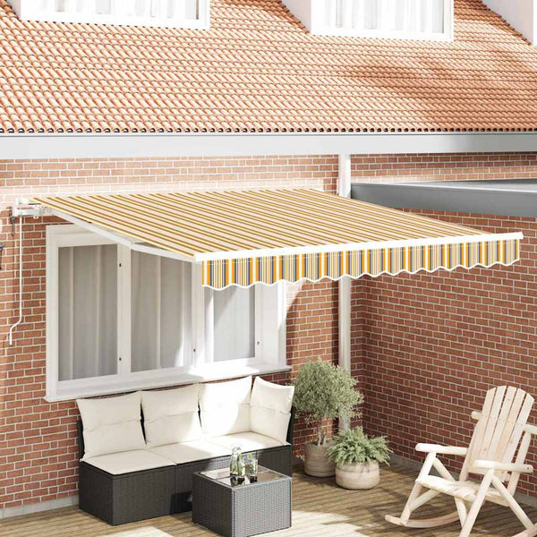 Elektrische Markise, Ausziehbar, Mehrfarbig, 300x250 cm