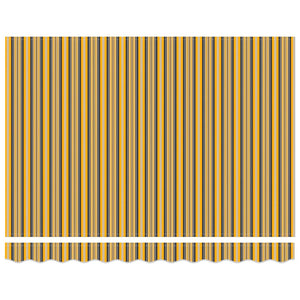 Elektrische Markise, Ausziehbar, Mehrfarbig, 300x250 cm