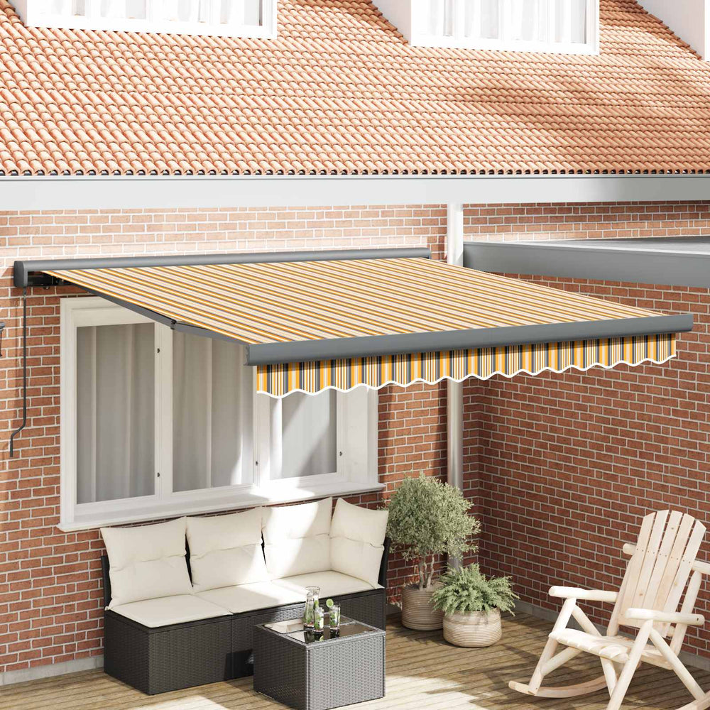 Einziehbare Markise Mehrfarbig 300x250 cm