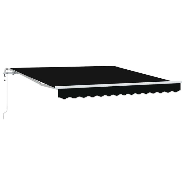 Elektrische Markise, Ausziehbar, 300x250cm, Schwarz