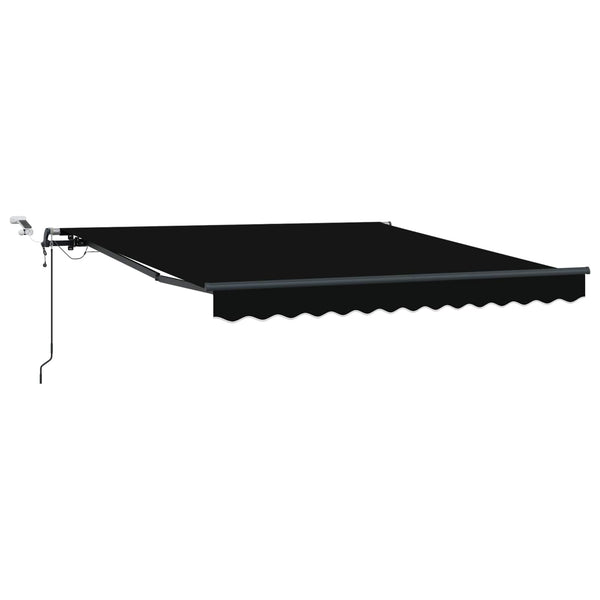 Markisenstoff Schwarz 300x250 cm