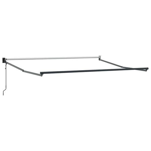 Schwarze Markise 300x250 cm