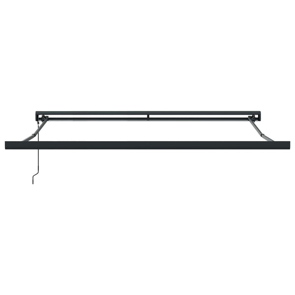 Schwarze Markise 300x250 cm