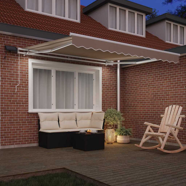 Einziehbare Markise Beige 300x250 cm