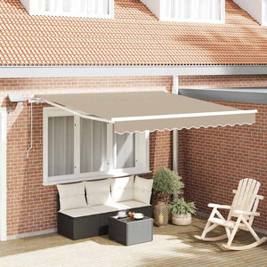 Einziehbare Markise Beige 300x250 cm