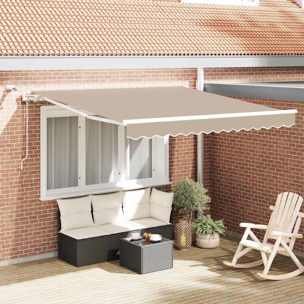 Einziehbare Markise Beige 300x250 cm