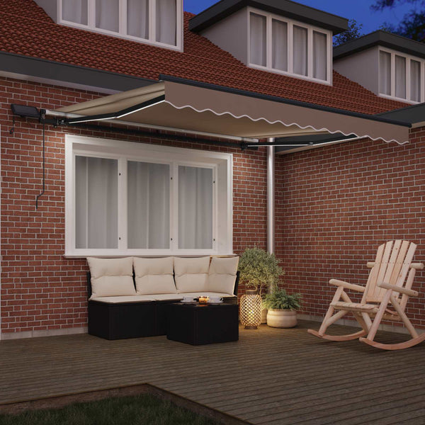 Einziehbare Markise Beige 300x250 cm