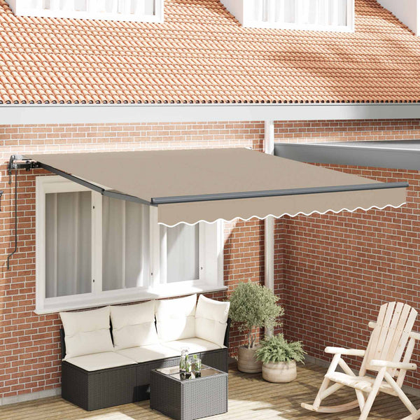 Einziehbare Markise Beige 300x250 cm
