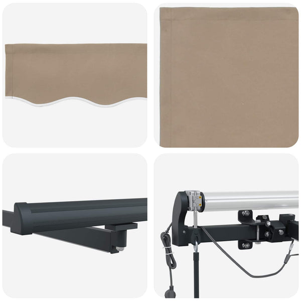 Beige Markisenstoff 300x250 cm