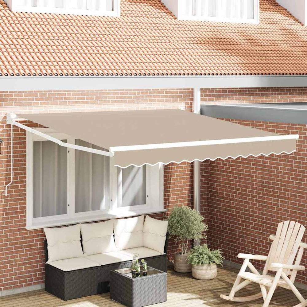 Beige Markise 300x250 cm