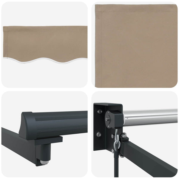 Beige Markise 300x250 cm