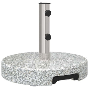Granit Sonnenschirmständer Grau Ø 45 cm