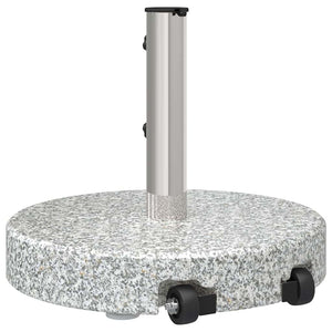 Granit Sonnenschirmständer Grau Ø 45 cm