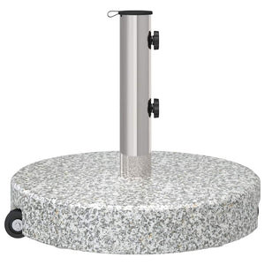 Granit Sonnenschirmständer Grau Ø 45 cm