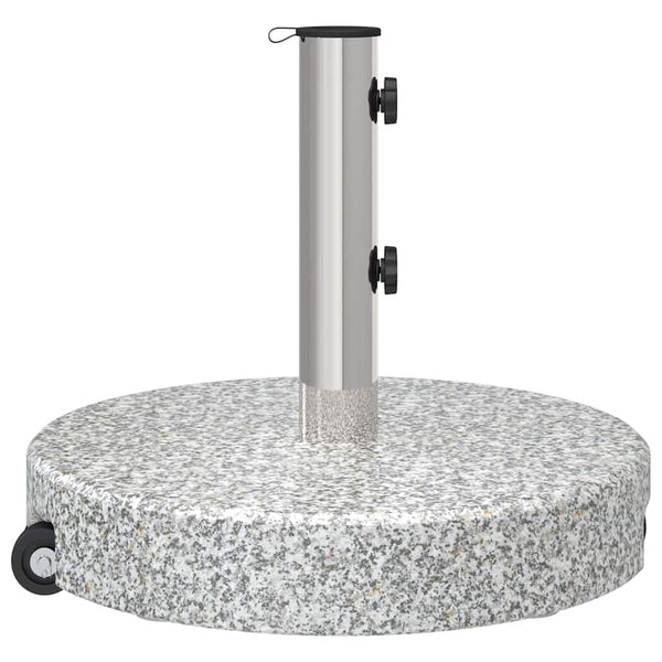 Granit Sonnenschirmständer Grau Ø 45 cm