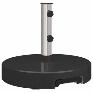 Granit Sonnenschirmständer Schwarz Ø 45cm