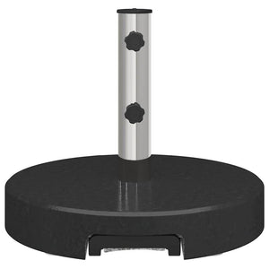 Granit Sonnenschirmständer Schwarz Ø 45cm