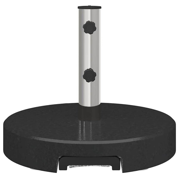 Granit Sonnenschirmständer Schwarz Ø 45cm