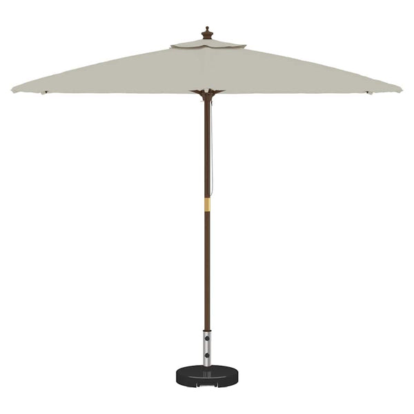 Granit Sonnenschirmständer Schwarz Ø 45cm