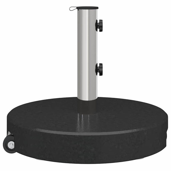 Granit Sonnenschirmständer Schwarz Ø 45cm