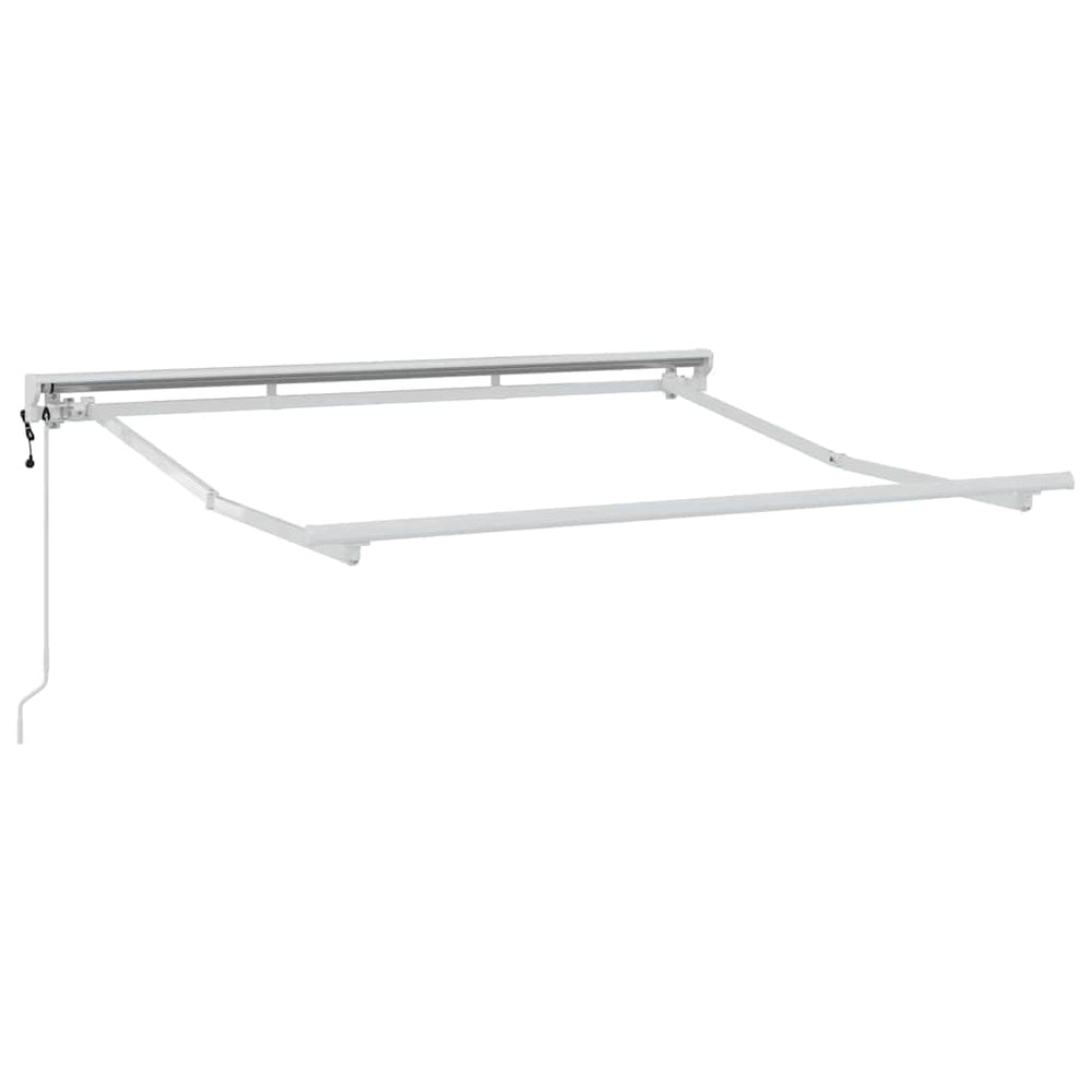 Verstellbarer Markisenrahmen 2,5x2m, Weiß