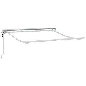 Verstellbarer Markisenrahmen 2,5x2m, Weiß