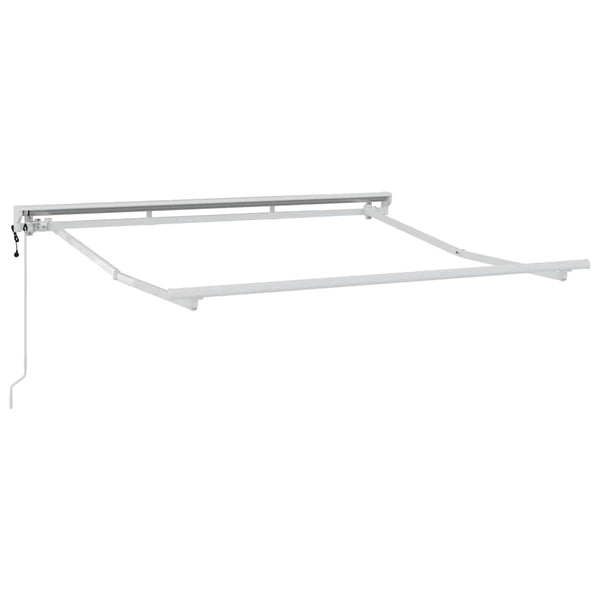 Verstellbarer Markisenrahmen 2,5x2m, Weiß