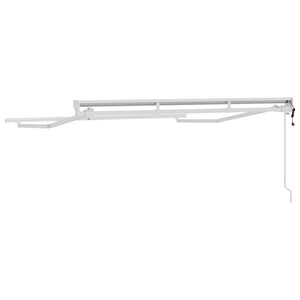 Verstellbarer Markisenrahmen 2,5x2m, Weiß