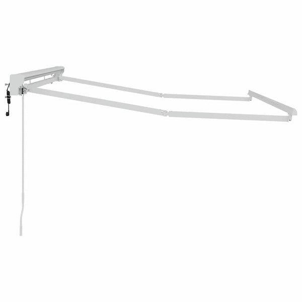 Verstellbarer Markisenrahmen 2,5x2m, Weiß