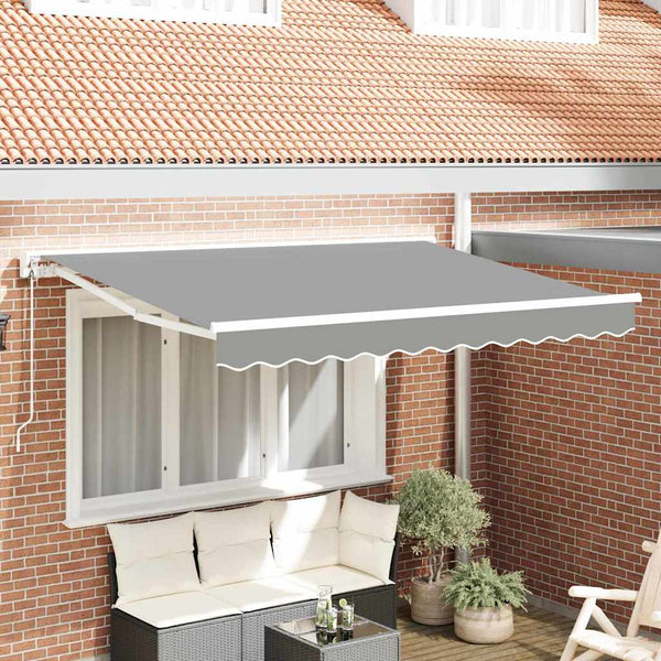 Verstellbarer Markisenrahmen 3x2m, Weiß