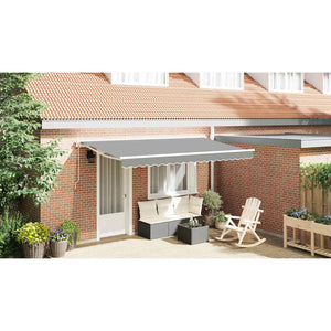 Verstellbarer Markisenrahmen Weiß 4x2m