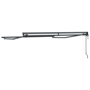 Verstellbarer Markisenrahmen Anthrazit 3x2,5m