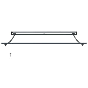 Verstellbarer Markisenrahmen Anthrazit 3x2,5m