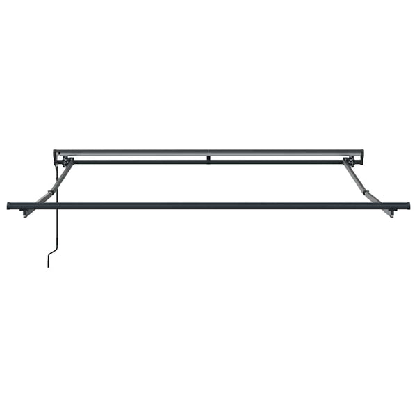 Verstellbarer Markisenrahmen Anthrazit 3x2,5m