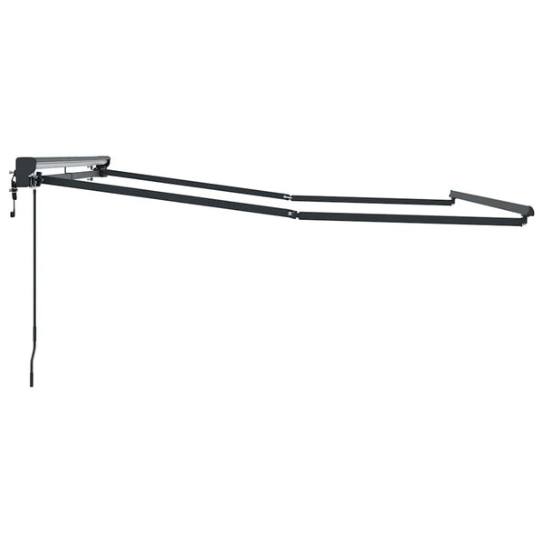 Verstellbarer Markisenrahmen Anthrazit 3x2,5m