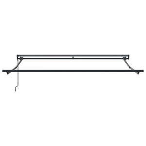 Verstellbarer Markisenrahmen Anthrazit 3,5x2,5m