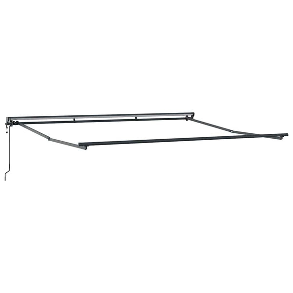 Verstellbarer Markisenrahmen Anthrazit 4x3m