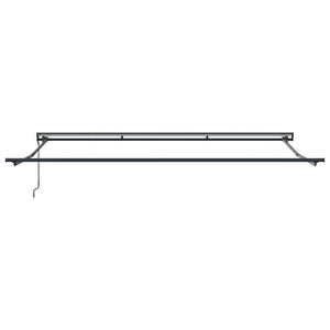 Verstellbarer Markisenrahmen Anthrazit 4x3m
