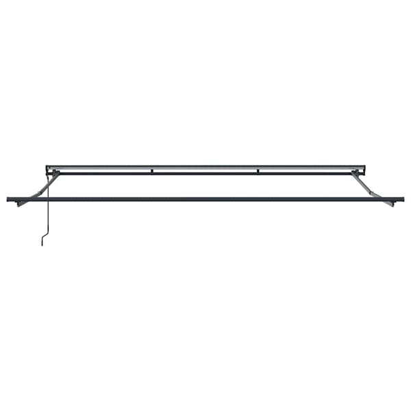 Verstellbarer Markisenrahmen Anthrazit 4x3m