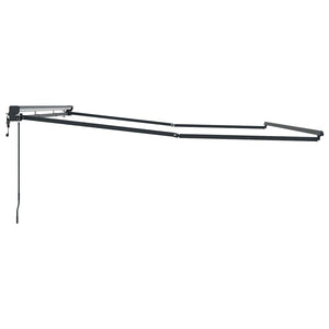 Verstellbarer Markisenrahmen Anthrazit 4x3m