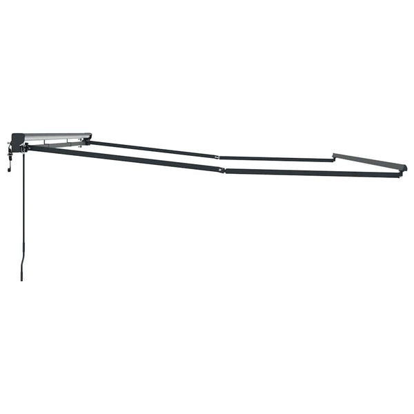 Verstellbarer Markisenrahmen Anthrazit 4x3m