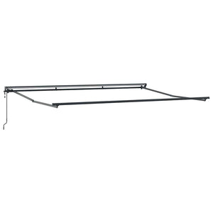 Verstellbarer Markisenrahmen 4,5x3m Anthrazit