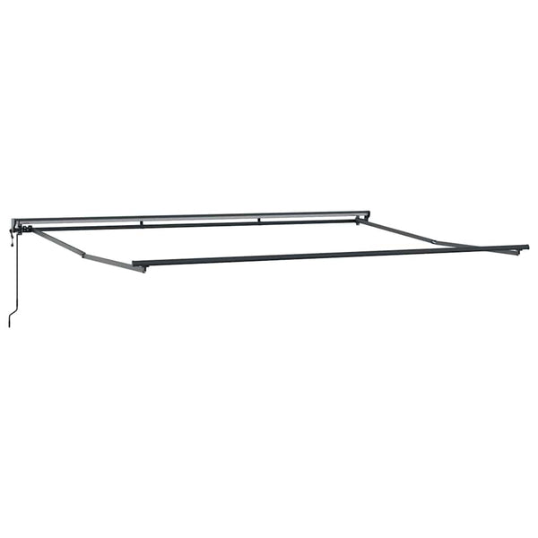 Verstellbarer Markisenrahmen 4,5x3m Anthrazit